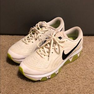 White Nike Running shoes Size 8